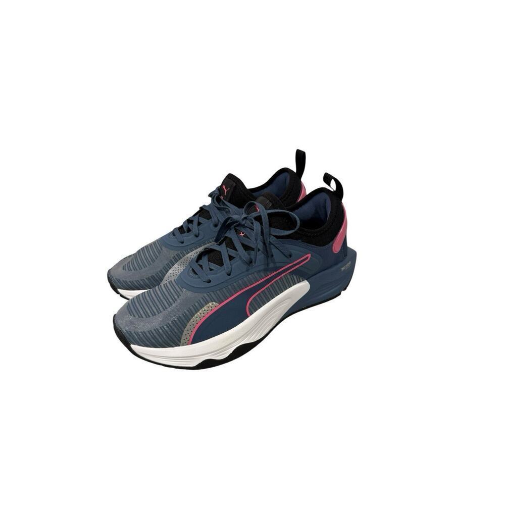 PUMA Pwr Xx Nitro‎ Training Womens Blue Pink Sneakers Athletic Shoes Size 9